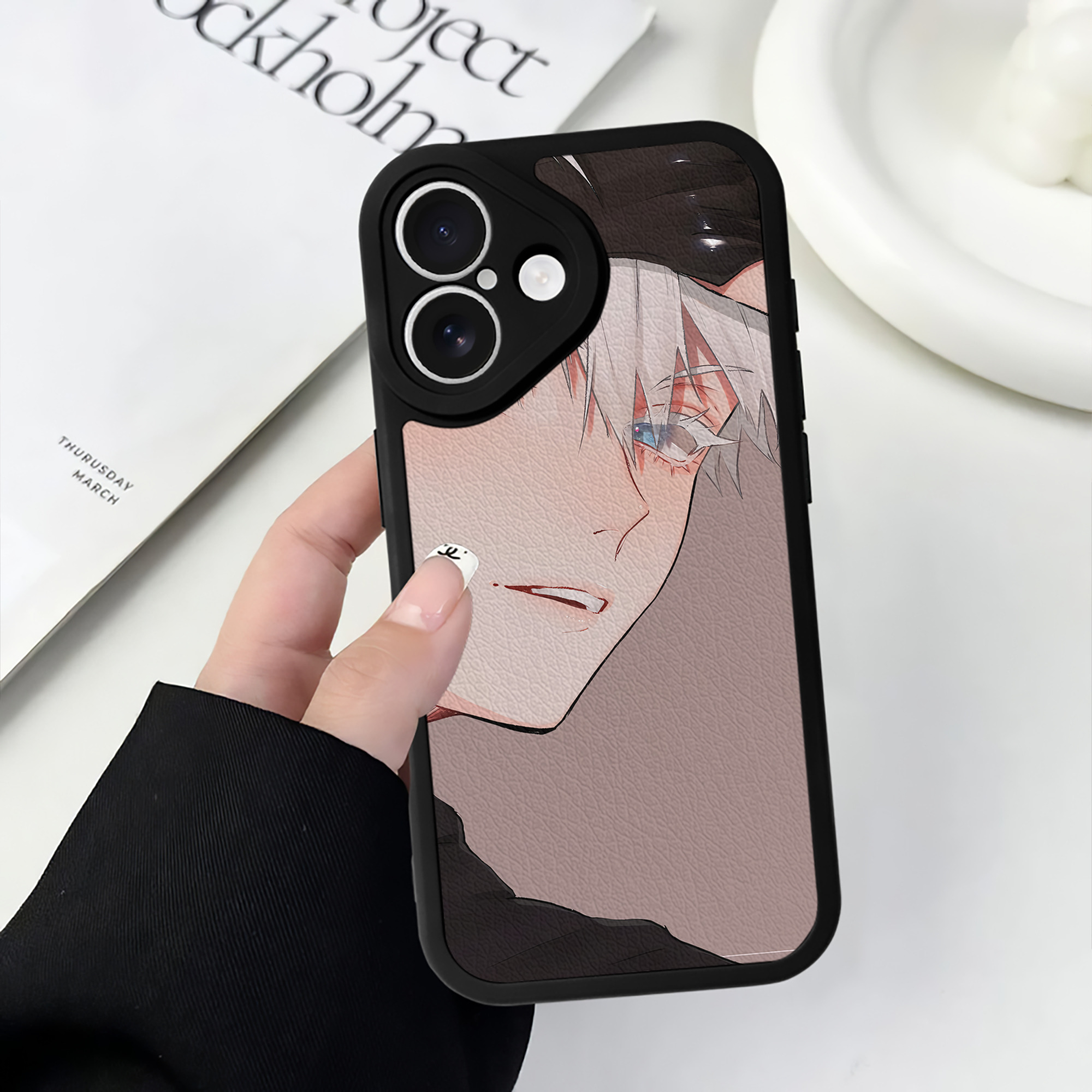 （画像用） SPY×FAMILY间谍家家酒 【iPhone 16シリーズ対応】シリコンスマホケース（レザー調） 材質：シリコン